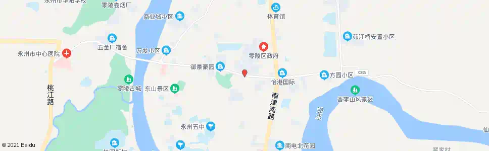永州百万庄_公交站地图_永州公交_妙搜公交查询2025
