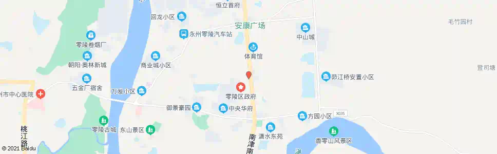 永州青年国旅零陵营业部_公交站地图_永州公交_妙搜公交查询2025