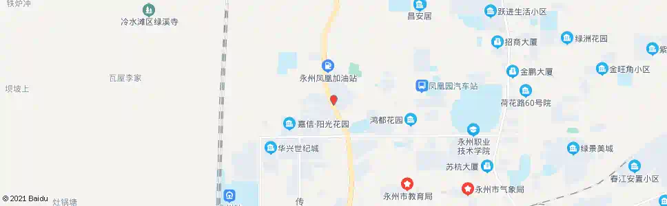 永州特种水泥厂_公交站地图_永州公交_妙搜公交查询2025