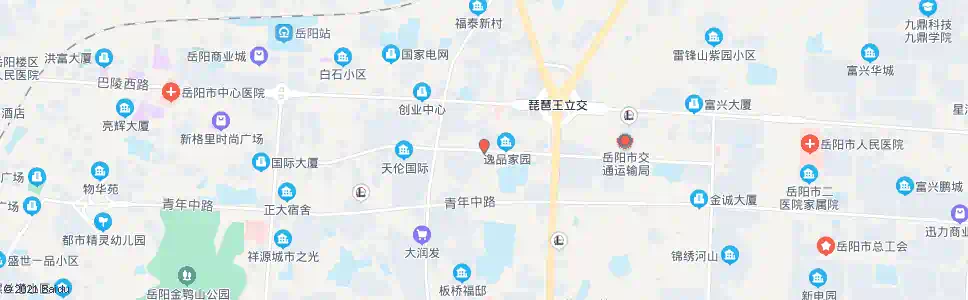 岳阳新路口小区_公交站地图_岳阳公交_妙搜公交查询2025
