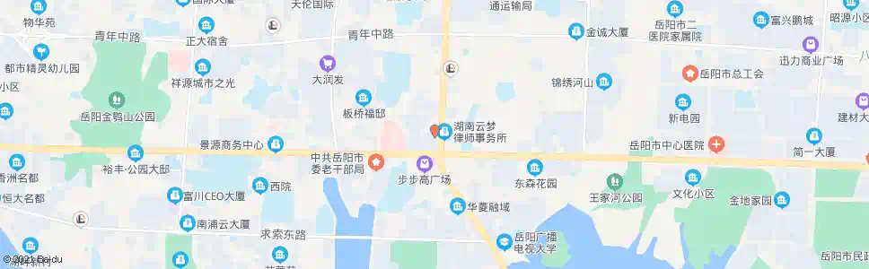 岳阳土桥(新大新酒店)_公交站地图_岳阳公交_妙搜公交查询2025