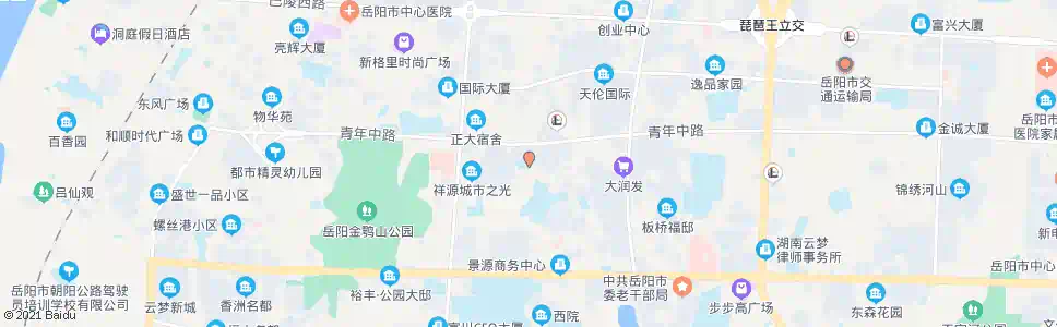 岳阳土桥小学_公交站地图_岳阳公交_妙搜公交查询2025