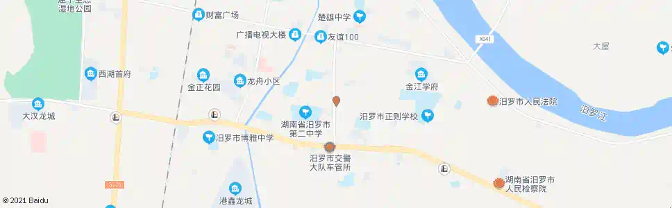 岳阳建设银行(荣家路口)_公交站地图_岳阳公交_妙搜公交查询2025