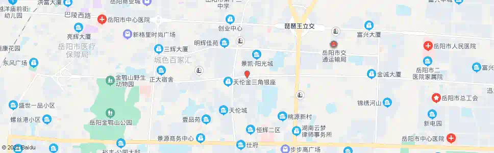 岳阳四化建家属区_公交站地图_岳阳公交_妙搜公交查询2025