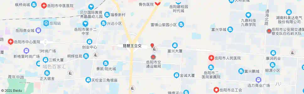岳阳华日汽车城_公交站地图_岳阳公交_妙搜公交查询2025