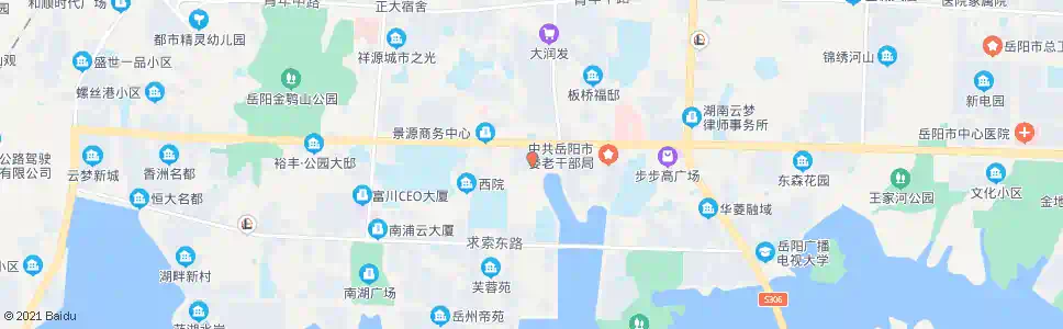 岳阳市政府_公交站地图_岳阳公交_妙搜公交查询2025
