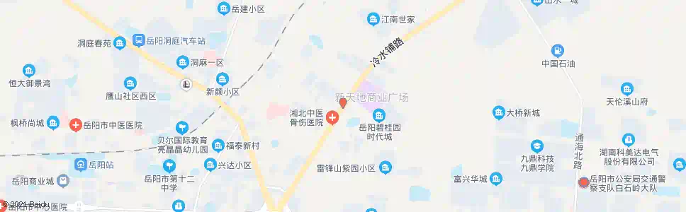 岳阳楼区骨康医院_公交站地图_岳阳公交_妙搜公交查询2025