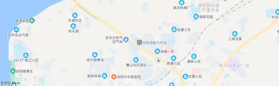 岳阳洞庭汽车站_公交站地图_岳阳公交_妙搜公交查询2025