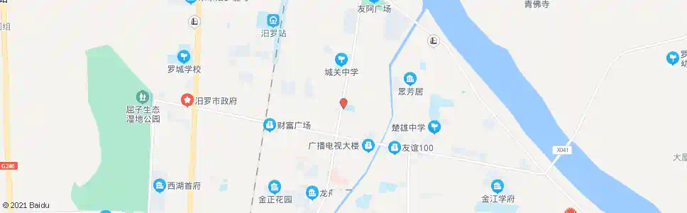 岳阳城关一小_公交站地图_岳阳公交_妙搜公交查询2025