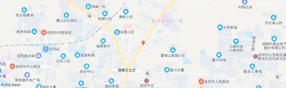 岳阳洛王_公交站地图_岳阳公交_妙搜公交查询2025