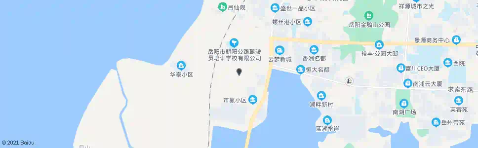 岳阳水泥厂_公交站地图_岳阳公交_妙搜公交查询2025