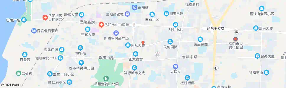 岳阳正湘行_公交站地图_岳阳公交_妙搜公交查询2025