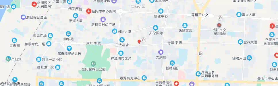 岳阳爱尔眼科医院_公交站地图_岳阳公交_妙搜公交查询2025
