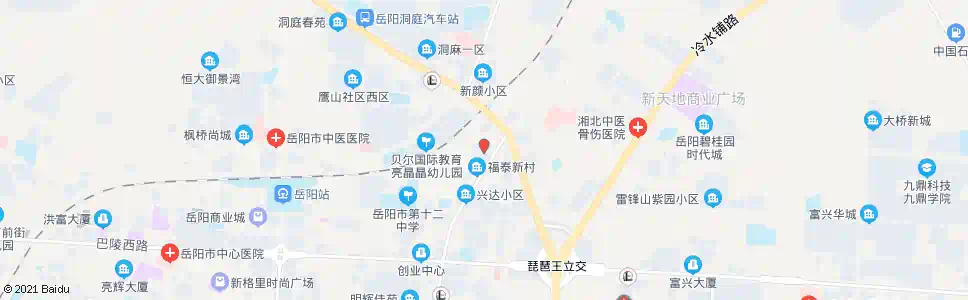 岳阳市幼儿园_公交站地图_岳阳公交_妙搜公交查询2025
