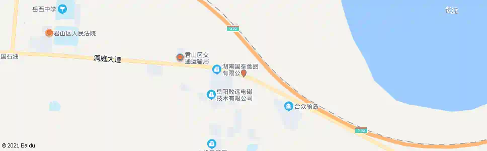 岳阳洞庭大桥西_公交站地图_岳阳公交_妙搜公交查询2025