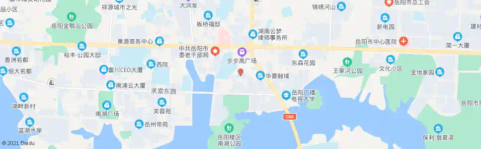 岳阳蓓蕾幼儿园_公交站地图_岳阳公交_妙搜公交查询2025