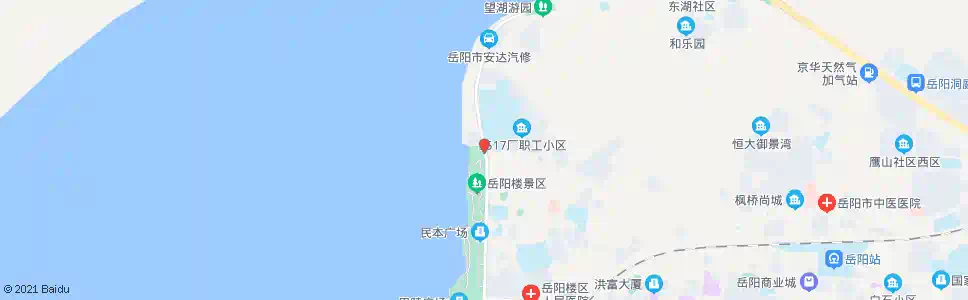 岳阳市一中_公交站地图_岳阳公交_妙搜公交查询2025