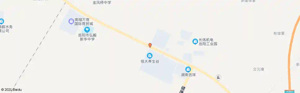 岳阳建申桥_公交站地图_岳阳公交_妙搜公交查询2025