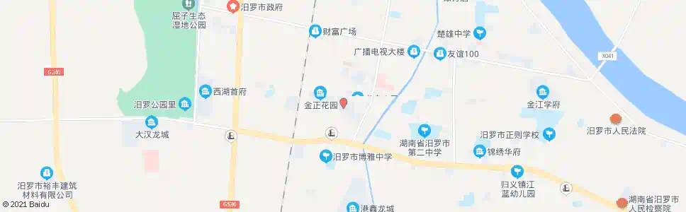 岳阳中天家园_公交站地图_岳阳公交_妙搜公交查询2025