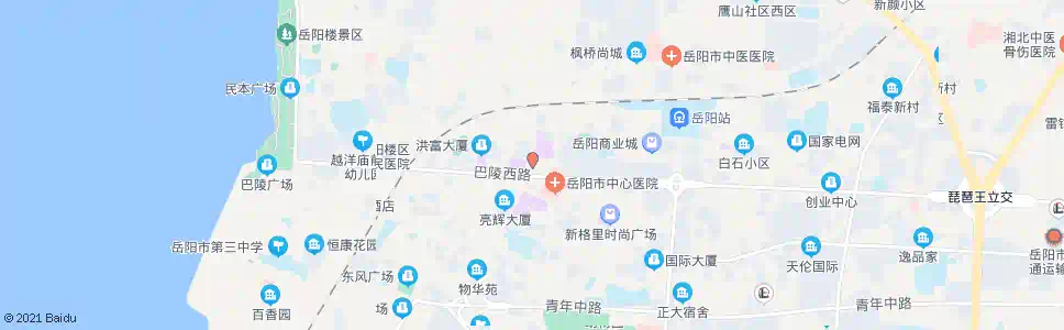 岳阳九龙商厦_公交站地图_岳阳公交_妙搜公交查询2025