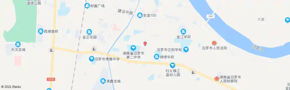 岳阳大众路口(荣家路)_公交站地图_岳阳公交_妙搜公交查询2025