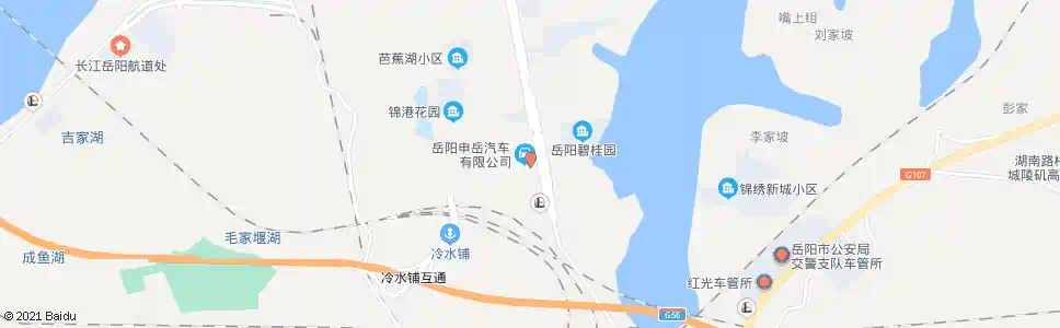 岳阳兴燕汽贸公司_公交站地图_岳阳公交_妙搜公交查询2025