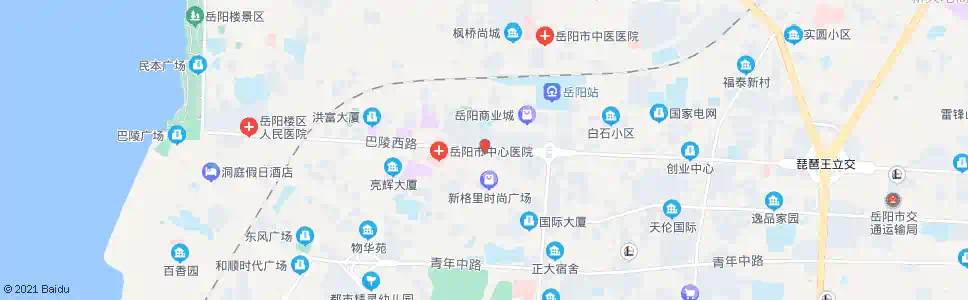 岳阳长城市场_公交站地图_岳阳公交_妙搜公交查询2025