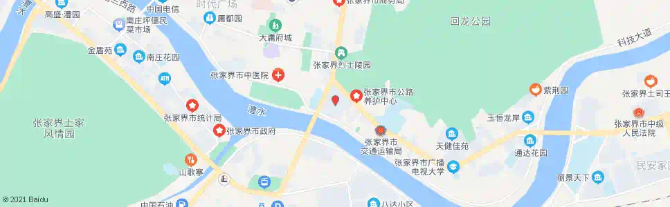 张家界建材大市场_公交站地图_张家界公交_妙搜公交查询2025