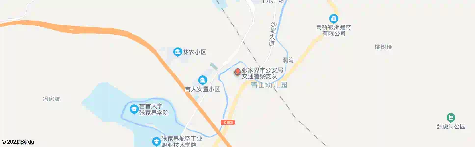 张家界交警支队_公交站地图_张家界公交_妙搜公交查询2025