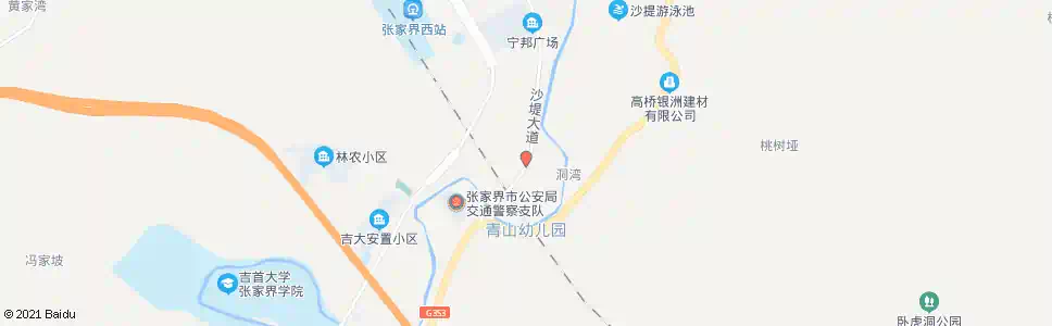 张家界高桥_公交站地图_张家界公交_妙搜公交查询2025