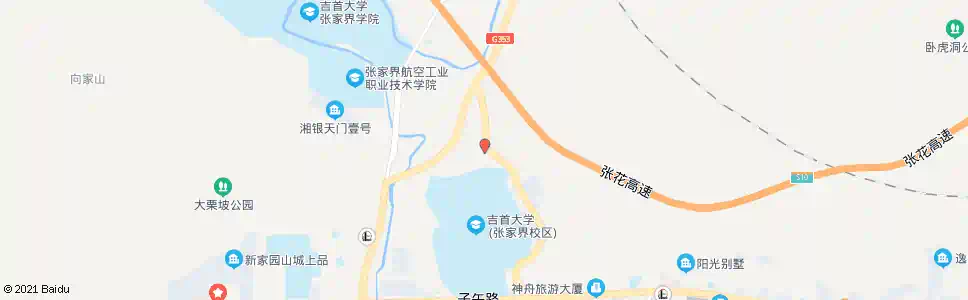 张家界张家界制药厂_公交站地图_张家界公交_妙搜公交查询2025