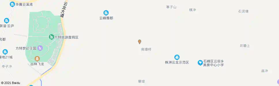 株洲云峰湖_公交站地图_株洲公交_妙搜公交查询2025