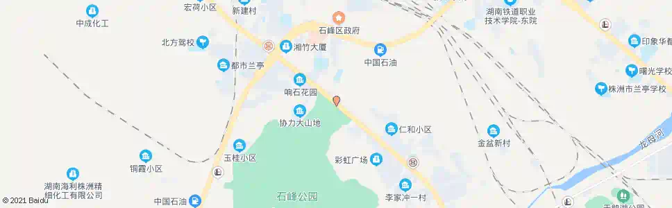 株洲石峰公园_公交站地图_株洲公交_妙搜公交查询2025