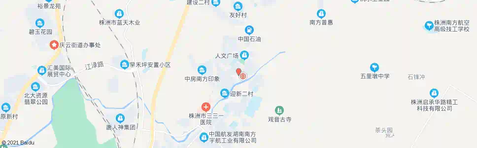株洲山鹰商场(外国语学校北)_公交站地图_株洲公交_妙搜公交查询2025