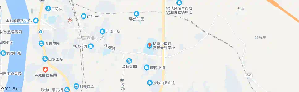 株洲中医药专科学校_公交站地图_株洲公交_妙搜公交查询2025