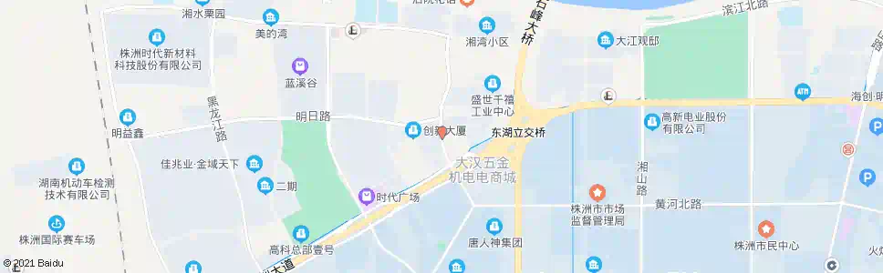 株洲中小促进园_公交站地图_株洲公交_妙搜公交查询2025