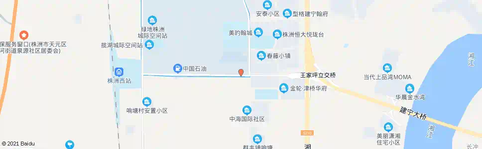 株洲炎帝大道东_公交站地图_株洲公交_妙搜公交查询2025