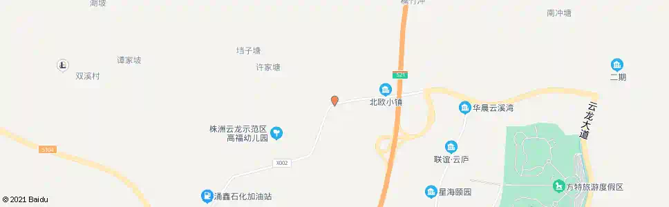 株洲燕子塘_公交站地图_株洲公交_妙搜公交查询2025