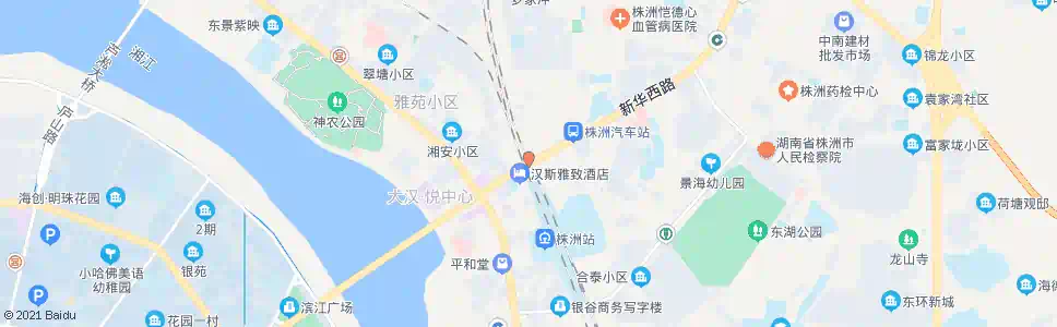 株洲新华桥西_公交站地图_株洲公交_妙搜公交查询2025