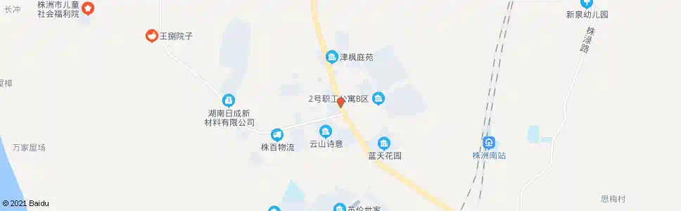 株洲坚固坡_公交站地图_株洲公交_妙搜公交查询2025