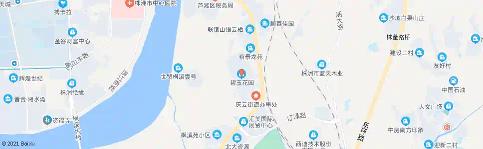 株洲碧玉花园_公交站地图_株洲公交_妙搜公交查询2025