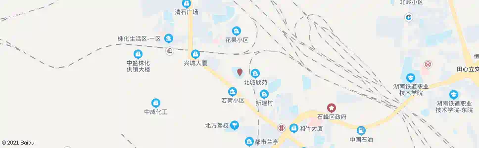 株洲株洲六中_公交站地图_株洲公交_妙搜公交查询2025