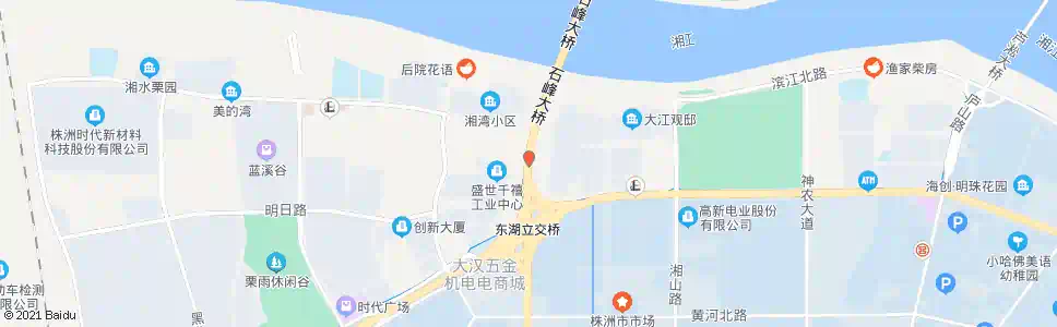 株洲石峰桥西_公交站地图_株洲公交_妙搜公交查询2025