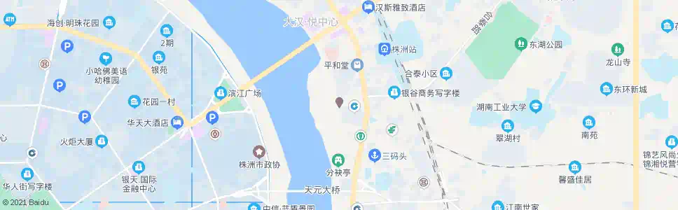 株洲拥军路_公交站地图_株洲公交_妙搜公交查询2025