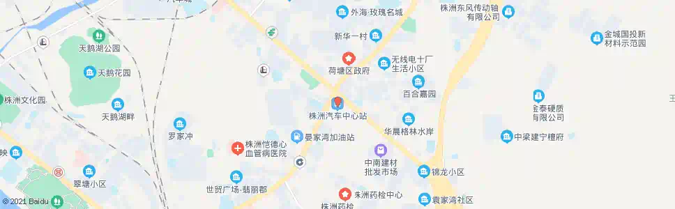 株洲县客运中心站_公交站地图_株洲公交_妙搜公交查询2025