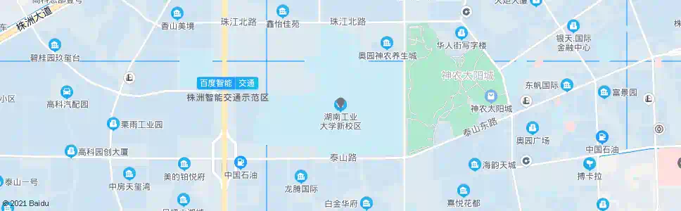 株洲湖南工大(河西工大)_公交站地图_株洲公交_妙搜公交查询2025
