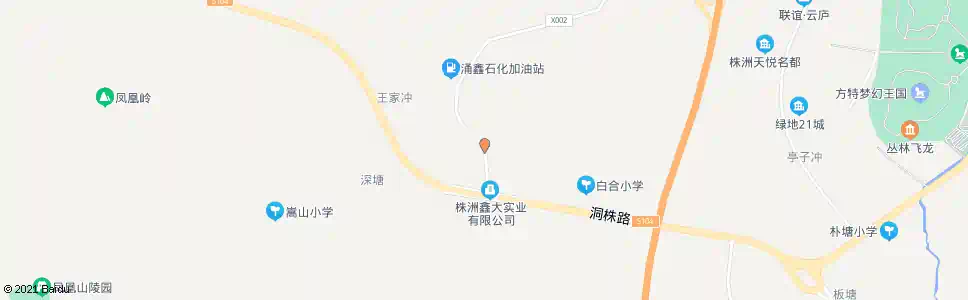 株洲马鞍山中_公交站地图_株洲公交_妙搜公交查询2025