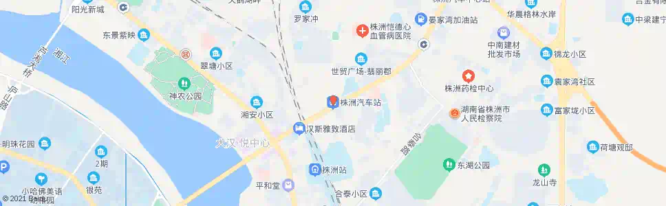 株洲长途汽车站_公交站地图_株洲公交_妙搜公交查询2025