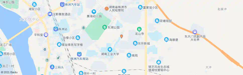 株洲河东工大生活区_公交站地图_株洲公交_妙搜公交查询2025