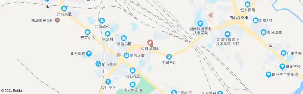 株洲石峰区政府_公交站地图_株洲公交_妙搜公交查询2025